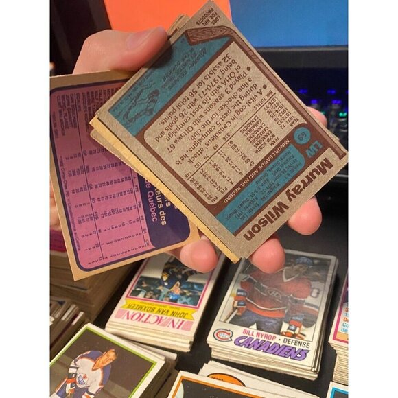 Vintage 1970s-80s Opc Hockey Card Lot O-Pee-Chee NHL GOOD CONDITION 400+ CARDS - Picture 4 of 16